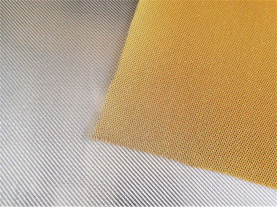 Nomex aramid honeycomb Thickness 3 mm Cell size 3.2 mm Core materials